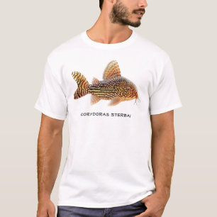 Camiseta de los pescados de Corydoras Sterbai