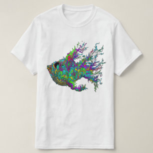 Camiseta de los pescados de mar profundo