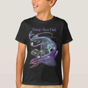 Camiseta de los pescados de mar profundo