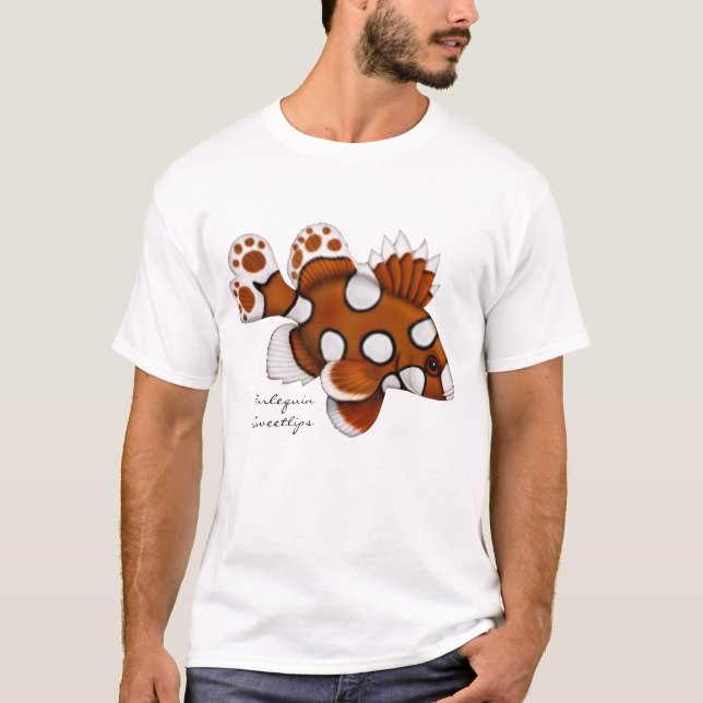 Camiseta de los pescados del filón de Sweetlips (Anverso)