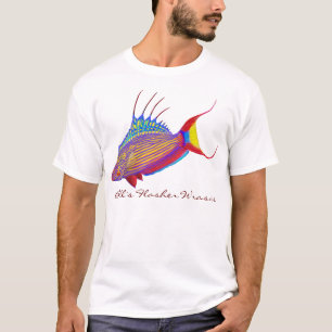 Camiseta de los pescados del filón del Wrasse el