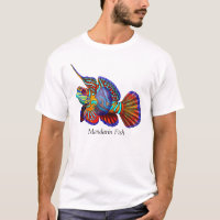 Camiseta de los pescados del gobio de Dragonet del