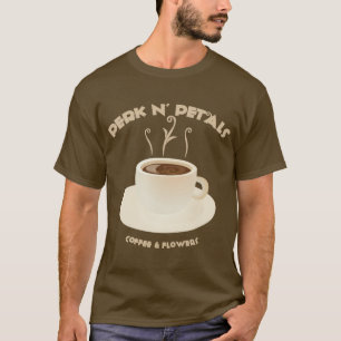 Camiseta de los pétalos de N de la gratificación