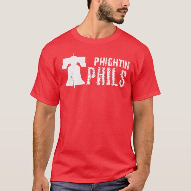 camiseta de los phils del phightin (Anverso)
