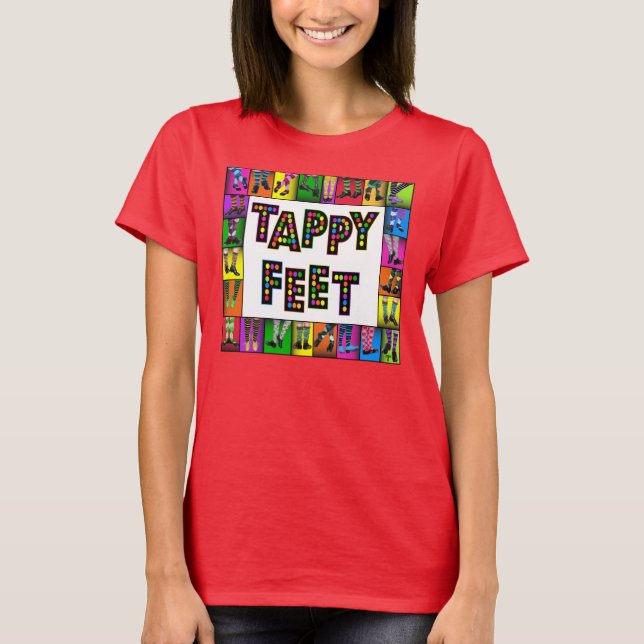 Camiseta de los pies de Tappy (Anverso)