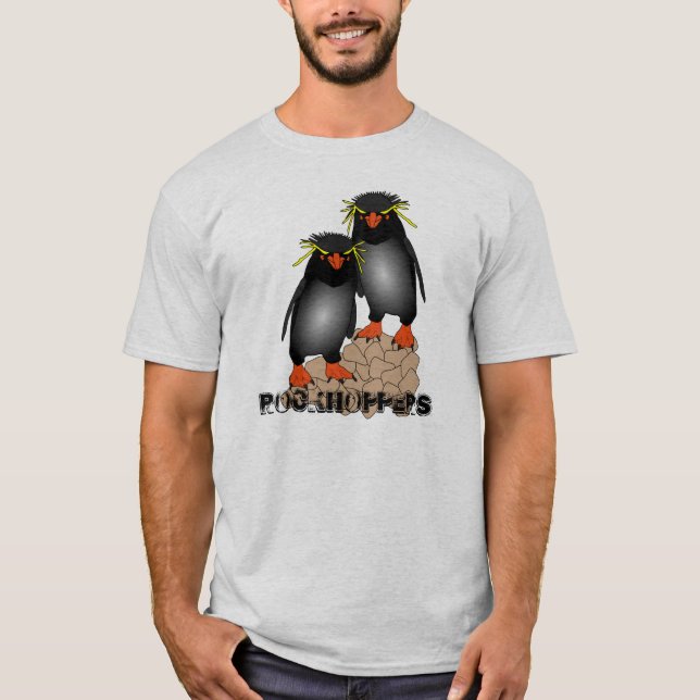 Camiseta de los pingüinos de RockHopper (Anverso)