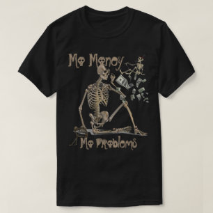 Camiseta de los problemas del MES del dinero del