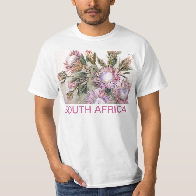 CAMISETA de los "Proteas" de Suráfrica (Anverso)