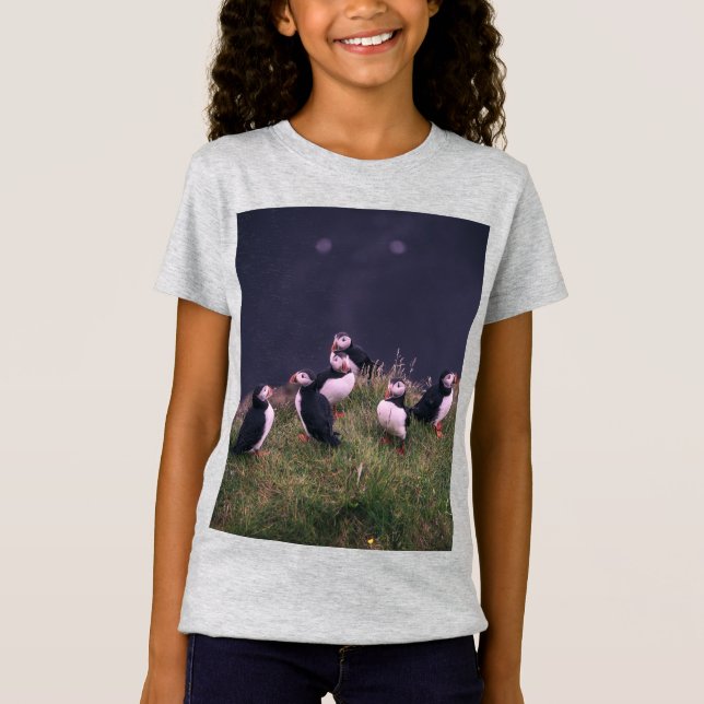Camiseta de los Puffins del Atlántico (Anverso)