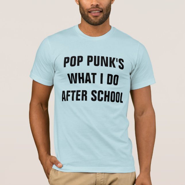 camiseta de los punks que hace estallar (Anverso)