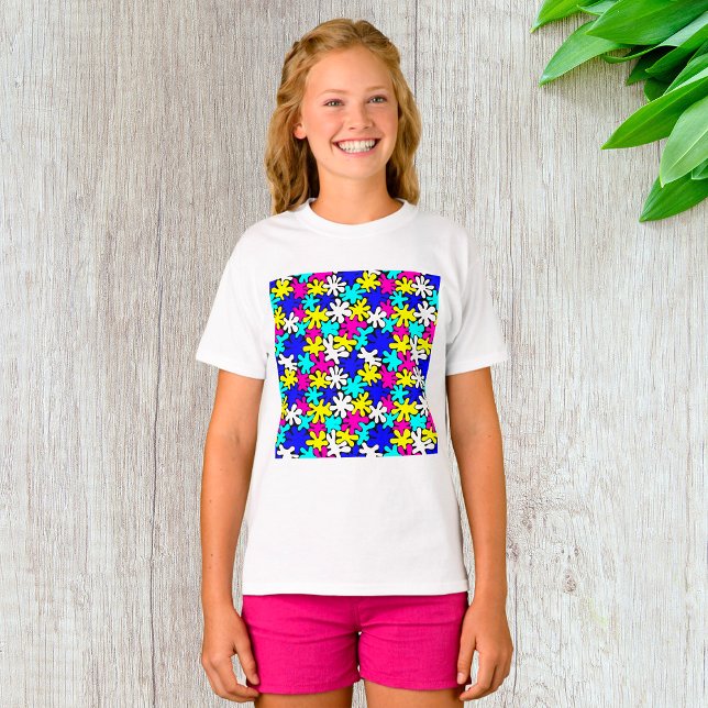 Camiseta de los puntos brillantes de color (Subido por el creador)