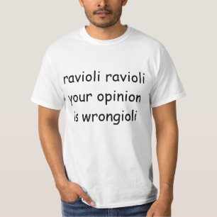 Camiseta de los raviolis