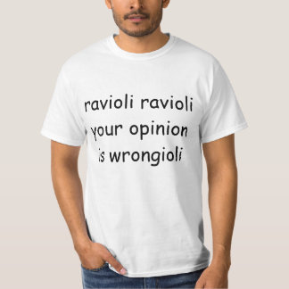 Camiseta de los raviolis