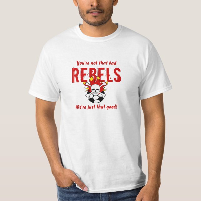 Camiseta de los rebeldes (Anverso)