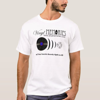 Camiseta de los recuerdos del vinilo