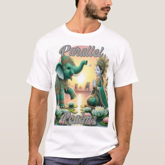 Camiseta de los reinos paralelos (Anverso)