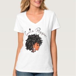 Camiseta de los RIZOS "LIZA POPPIN" de CURLZ