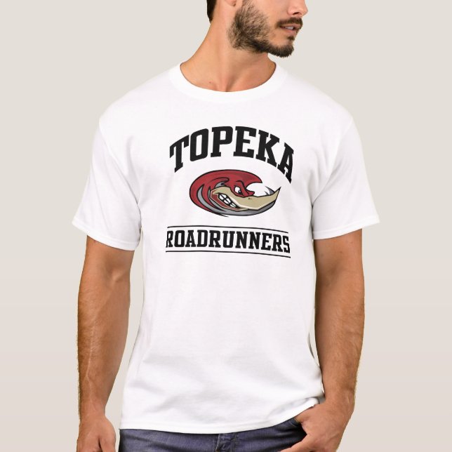 Camiseta de los RoadRunners del Topeka (Anverso)