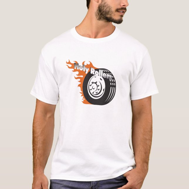 Camiseta de los rodillos santos (Anverso)