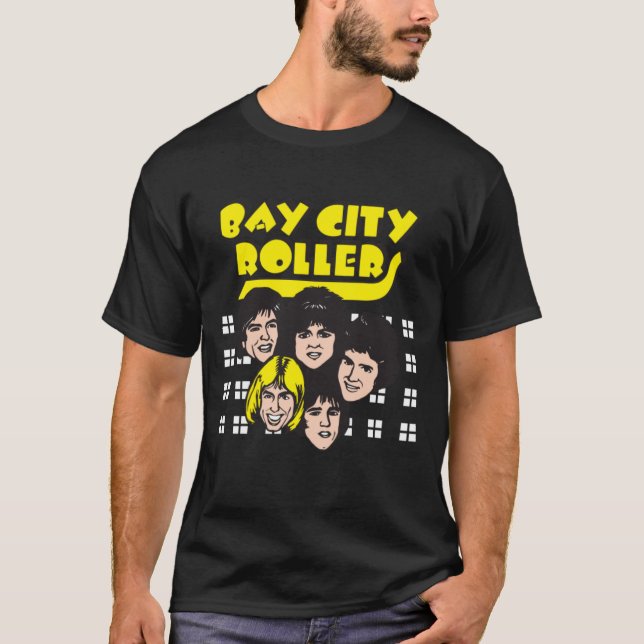 Camiseta de los Rollers de Bay City (Anverso)