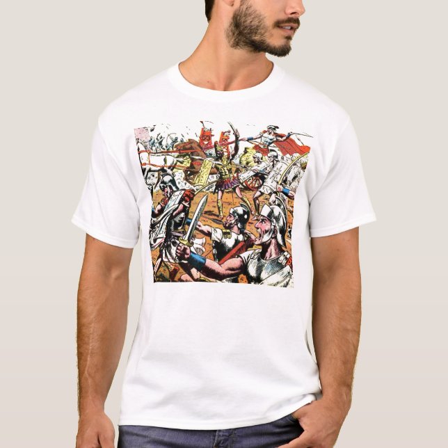CAMISETA DE LOS ROMANOS QUE LUCHA (Anverso)