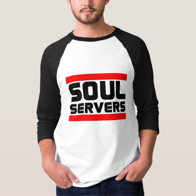 Camiseta de los servidores del alma (Anverso)