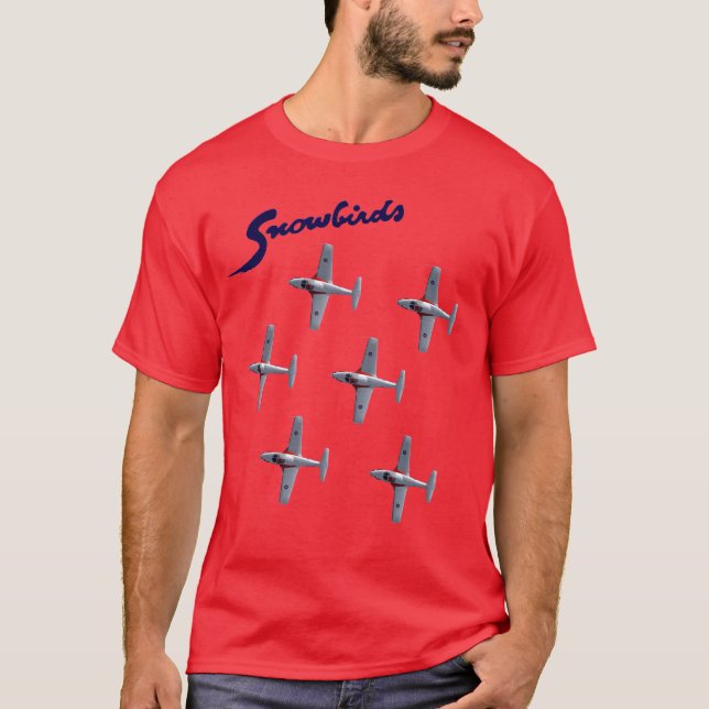 Camiseta de los Snowbirds (Anverso)