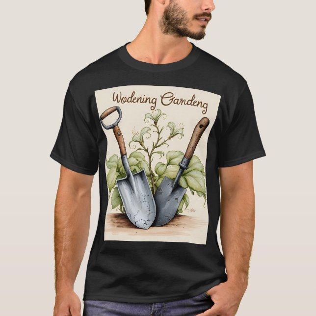 Camiseta de los sueños de jardinería: herramientas (Anverso)