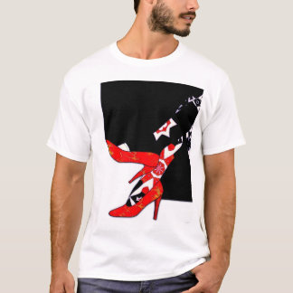 Camiseta de los tacones altos