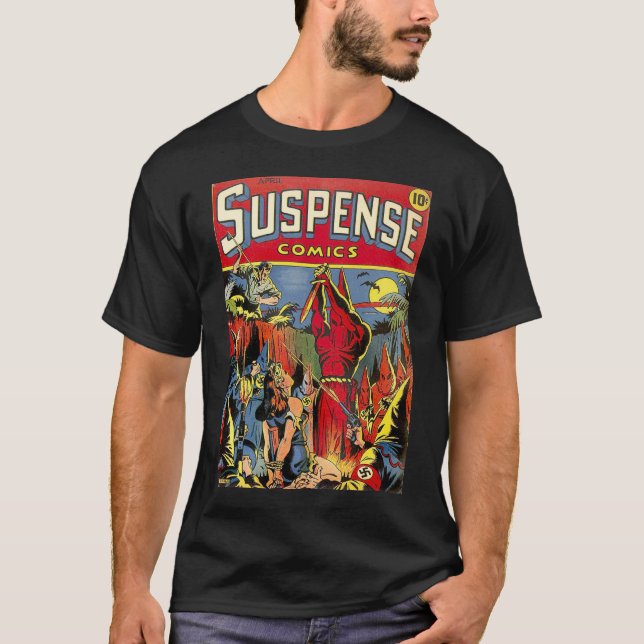Camiseta de los tebeos #3 del suspenso (Anverso)