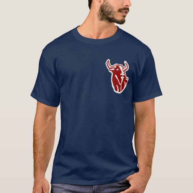 Camiseta de los toros de Hackensacak (Anverso)
