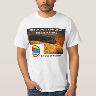 Camiseta de los trenes de Lionel y de Marx