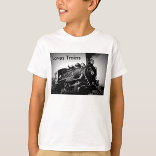 Camiseta de los trenes de los amores