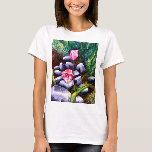 Camiseta de los tulipanes (Anverso)