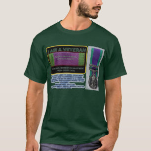 Camiseta de los veteranos de Irlanda del Norte