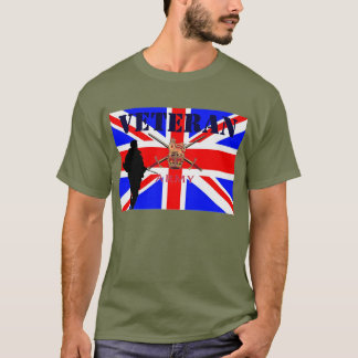 Camiseta de los veteranos del ejército británico