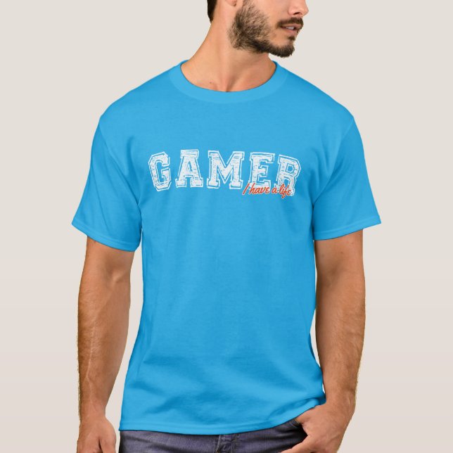 camiseta de los videojugadores: videojugador, (Anverso)