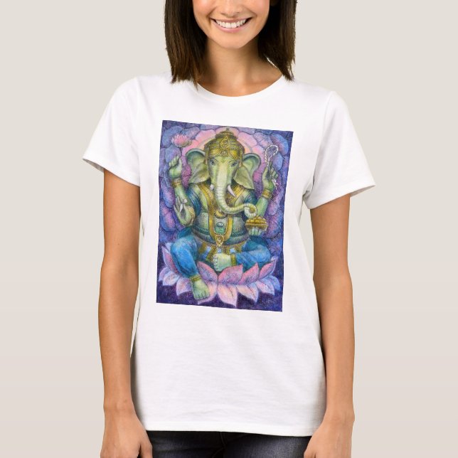 Camiseta de Lotus Ganesha (Anverso)