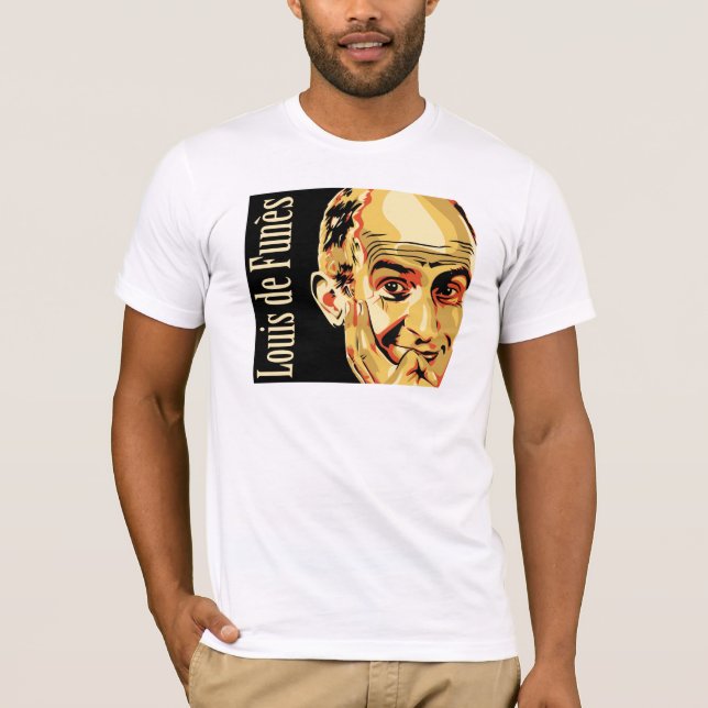 camiseta de Louis de Funes (Anverso)