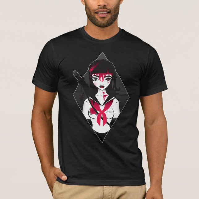 Camiseta de LoungeKat - de Sukeban (hombres) (Anverso)