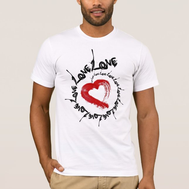 Camiseta de Love Heart (Anverso)