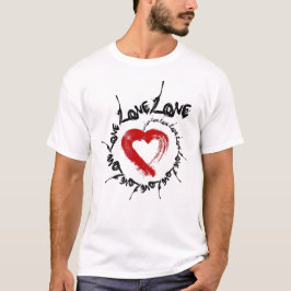 Camiseta de Love Heart