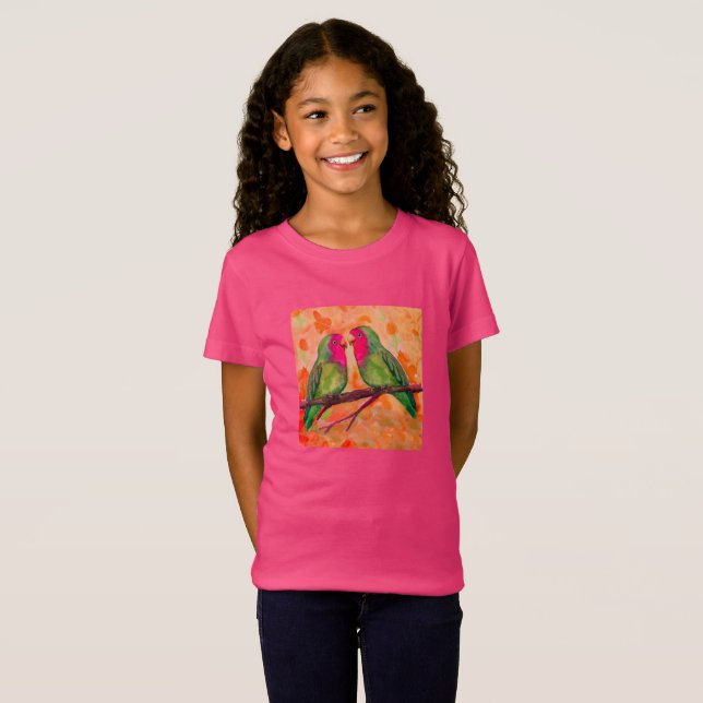 camiseta de lovebirds (Anverso completo)