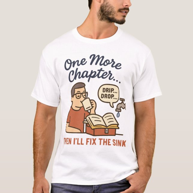 Camiseta de Lover para libros divertidos - Un capí (Anverso)