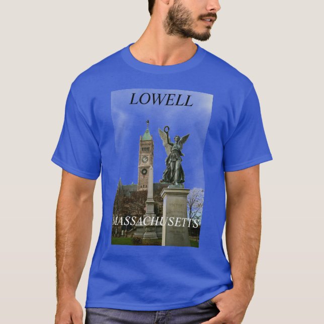 CAMISETA DE LOWELL MASSACHUSETTS (Anverso)