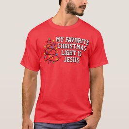 Camiseta de luces de Navidad favorita