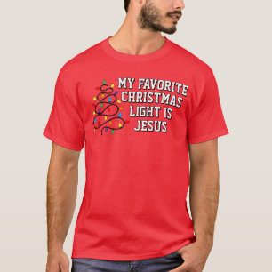 Camiseta de luces de Navidad favorita
