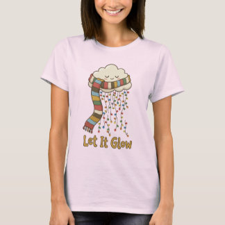 Camiseta de luces de Navidad Let It Glow Cloud Sca