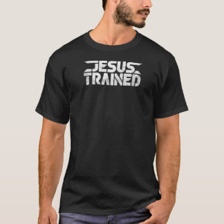 Camiseta de lucha libre cristiana Jesús Entrenó Fa
