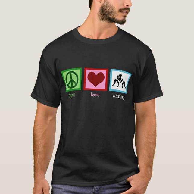 Camiseta de lucha por el amor por la paz (Anverso)